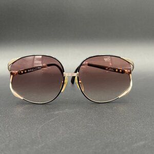 Vintage Christian Dior 2250 Butterfly Sunglasses – Black Enamel & Goldtone
